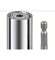 1/2" Sq Dr Universal Socket 11-32mm – Self-Adjusting Multi-Grip for Bolts, Nuts & Fasteners | High-Carbon Steel, 104 Spring Pins | Impact-Ready, Ratchet/Drill Compatible, UAE Industrial Workshop Tool 